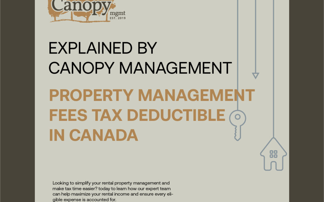 Are Rental Property Management Fees Tax Deductible?